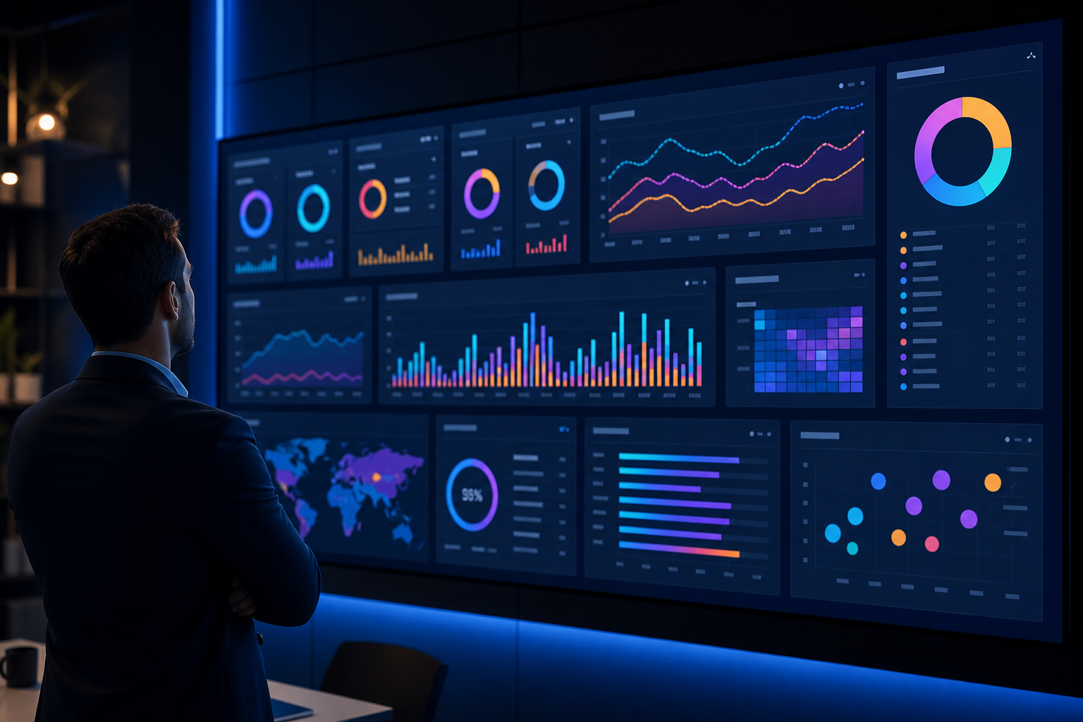 Marketing and advertising analytics dashboard