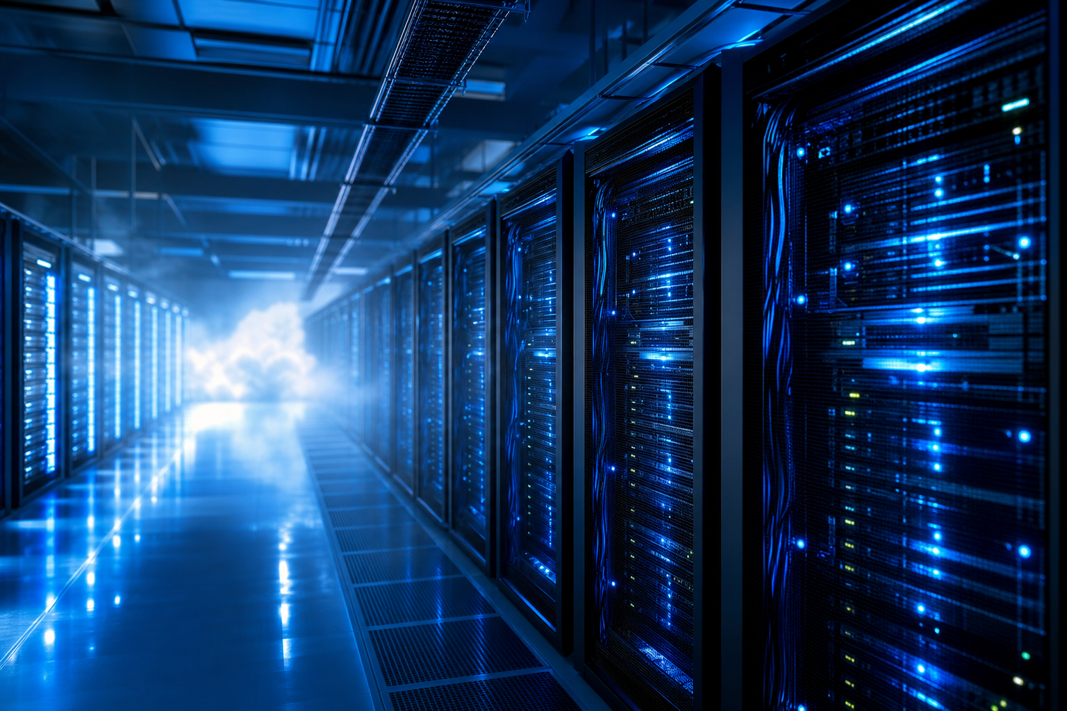 Futuristic cloud data center
