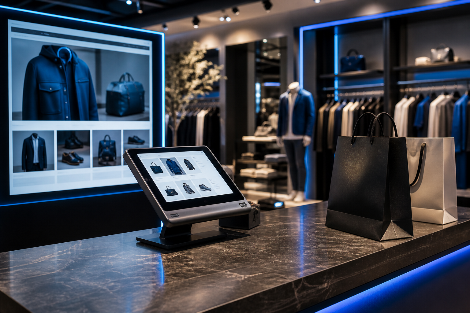 Modern commerce and commercial retail