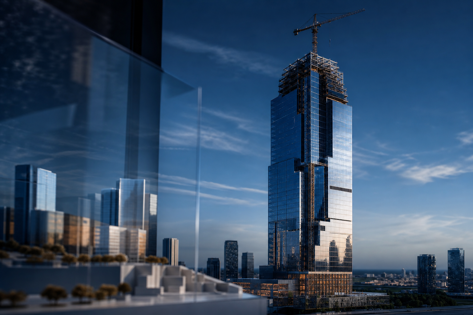 Modern architecture and real-estate development