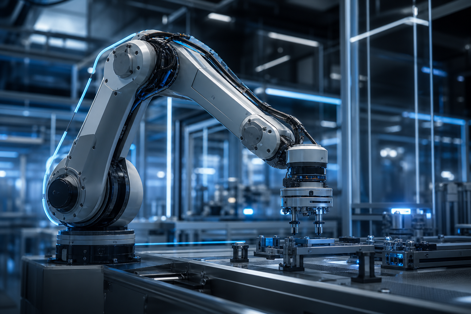 Industrial robotic arm