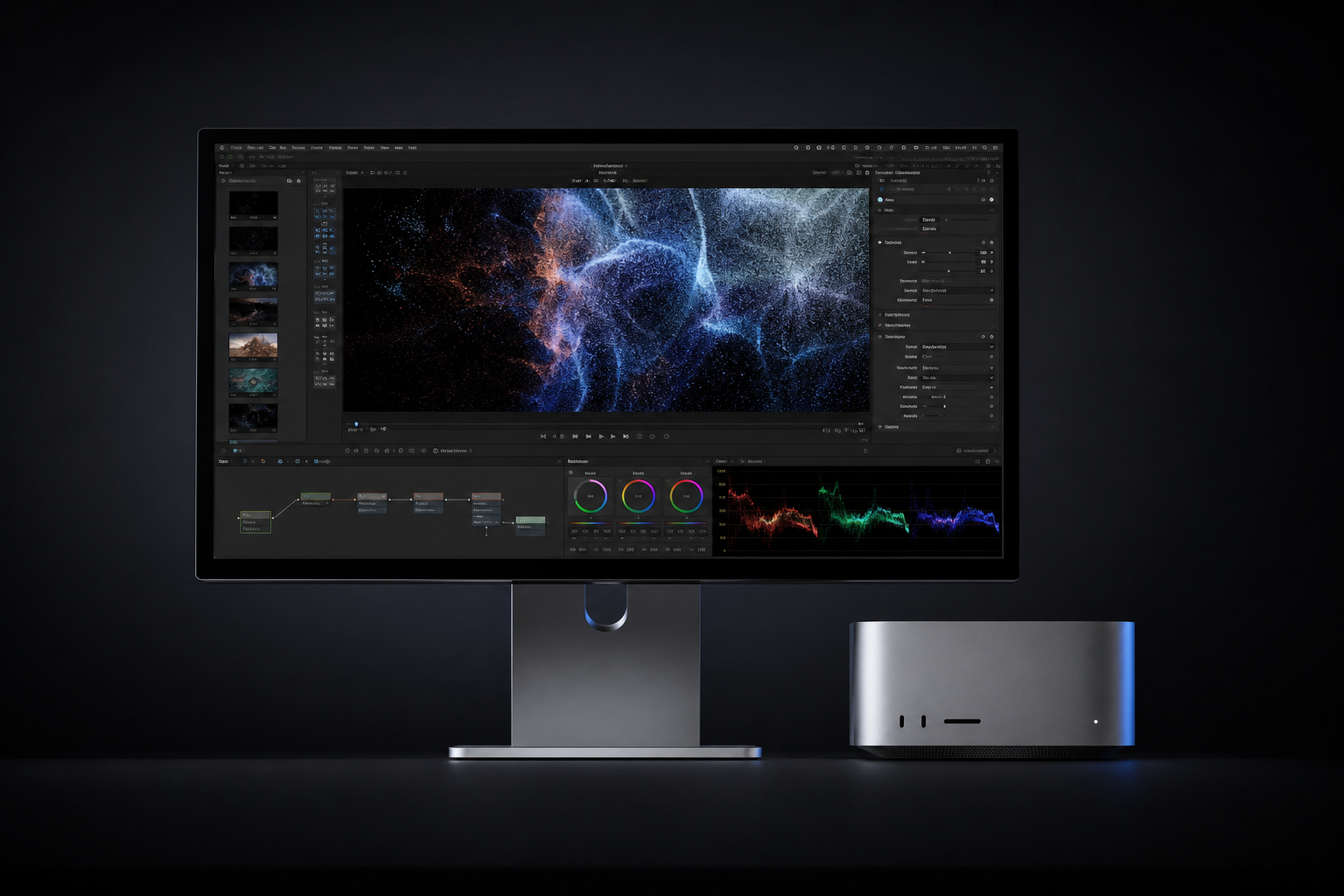 DreamStation desktop workstation and monitor